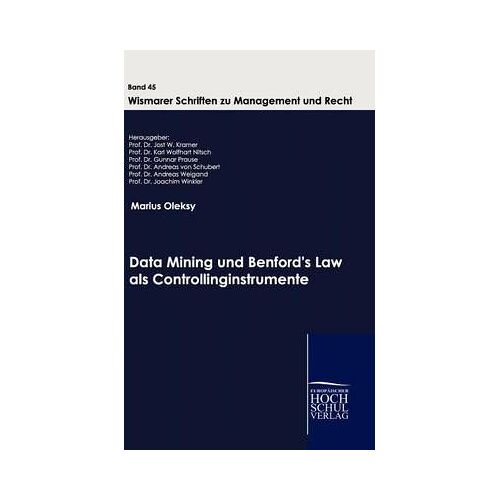 Data Mining Und Benford's Law Als Controllinginstrumente