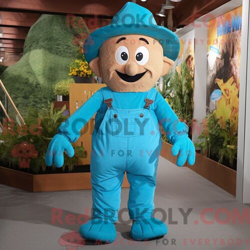 Personnage Mascotte Redbrokoly D Une Souris Rouge Habillée D Un Blazer Et De Sacs À Dos