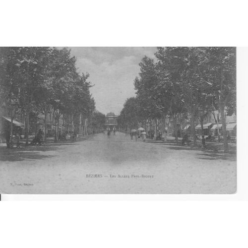 Béziers - Les Allées Paul Riquet - Tbe - Ref 061223