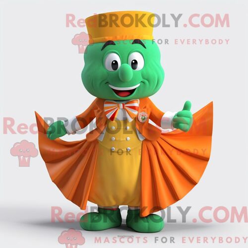 Personnage Mascotte Redbrokoly D Un Clown Maléfique Rose Habillé D Un Sweat À Capuche Et De Noeuds Papillons