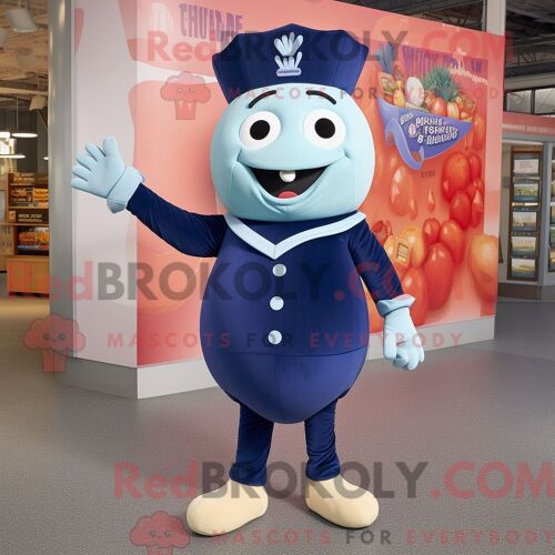 Personnage Mascotte Redbrokoly D Un Zombie Violet Habillé D Un Pantalon Habillé Et De Coussinets De Pieds