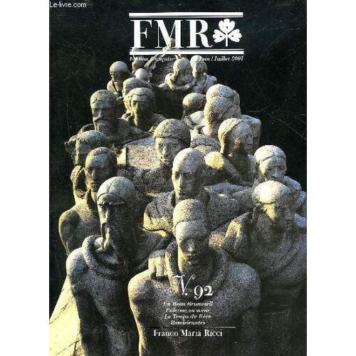 Fmr - N°92 - Un Beau Brummell, Palerme En Scene, Le Temps Du Reve, Bandeirantes