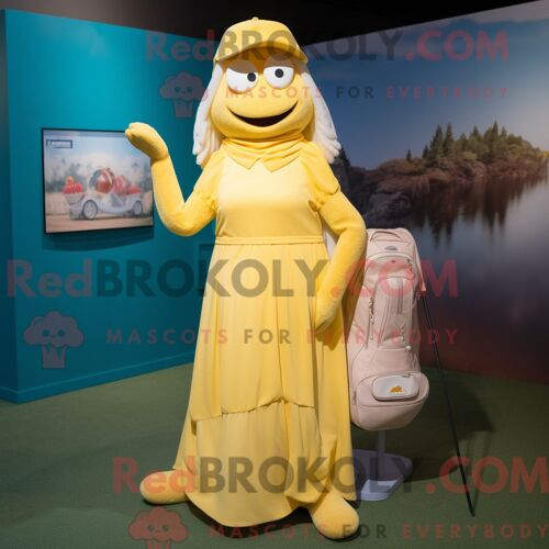 Personnage Mascotte Redbrokoly D Un Haricot Turquoise Habillé D Un Jean Skinny Et De Colliers