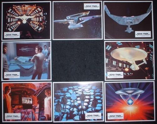 Star Trek: Le Film - Star Trek: The Motion Picture * Film Science-Fiction 1979 Robert Wise - 8 Photos Originales D'exploitation De Cinéma - Affiche 29x22 Cm * William Shatner ; Léonard Nimoy