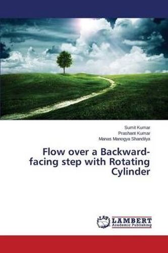 Flow Over A Backward-Facing Step With Rotating Cylinder