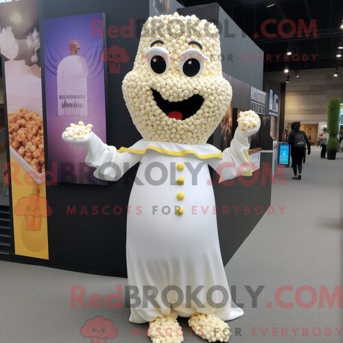Personnage Mascotte Redbrokoly D Une Soupe Miso Aux Olives Habillée D Une Chemise Henley Et De Châles