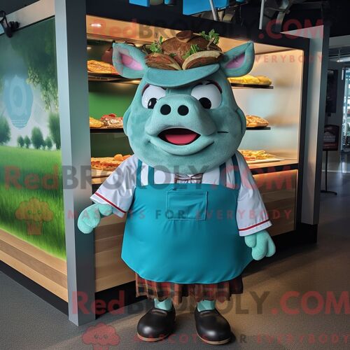 Personnage Mascotte Redbrokoly D Une Soupe Miso Rose Habillée D Un Smoking Et De Lunettes De Soleil