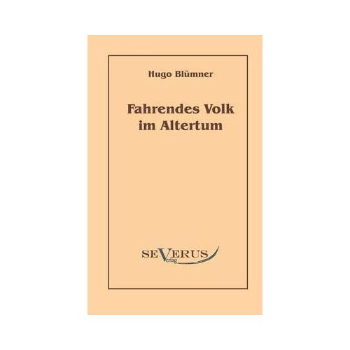 Fahrendes Volk Im Altertum