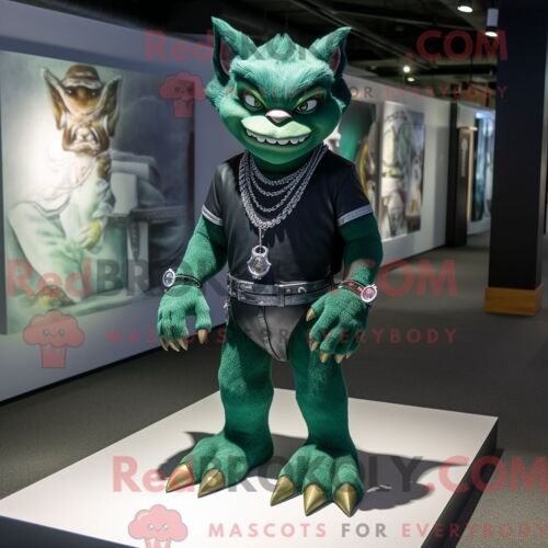 Personnage Mascotte Redbrokoly D Un Poisson Betta Gris Habillé D Une Robe Fourreau Et De Ceintures