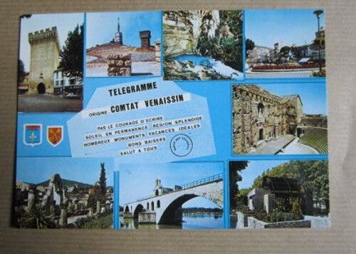 Carte Postale : Le Comtat Venaissin