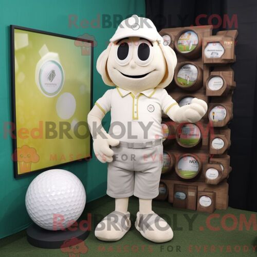 Personnage Mascotte Redbrokoly D Un Cerf Jaune Habillé D Une Barboteuse Et De Bracelets De Cheville