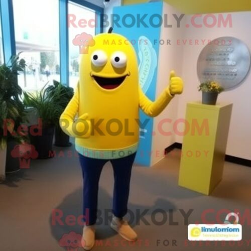 Personnage Mascotte Redbrokoly D Hydre Pêche Habillée D Une Barboteuse Et De Bretelles