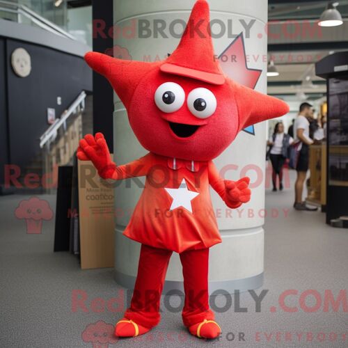 Personnage Mascotte Redbrokoly D Une Balle De Golf Jaune Citron Habillé D Un Sweat À Capuche Et D Épingles À Châle
