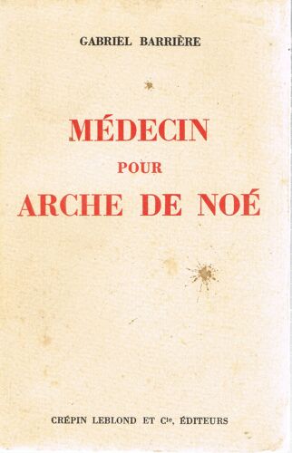 Médecin Pour Arche De Noé.