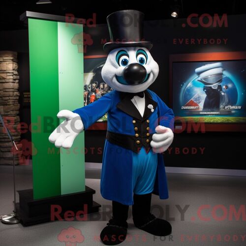 Personnage Mascotte Redbrokoly D Un Sac De Golf Vert Citron Habillé D Un Smoking Et De Montres Bracelet