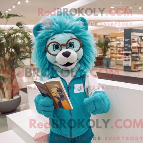 Personnage Mascotte Redbrokoly D Un Oison Bleu Ciel Habillé D Une Robe De Cocktail Et De Bracelets De Cheville