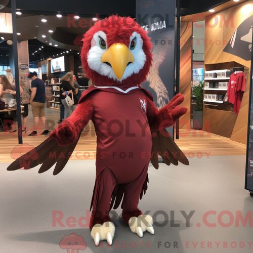 Personnage Mascotte Redbrokoly D Un Fajitas Argenté Habillé D Un Bomber Et D Épingles À Cravate