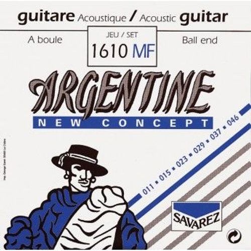 Argentine 1610mf - Jeu De Cordes À Boule Guitare Manouche - Tirant 11-46