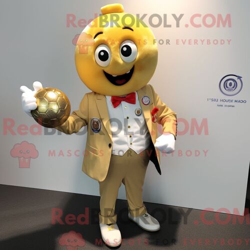 Personnage Mascotte Redbrokoly D Une Civette Noire Habillée D Une Chemise En Jean Et De Pinces À Foulard