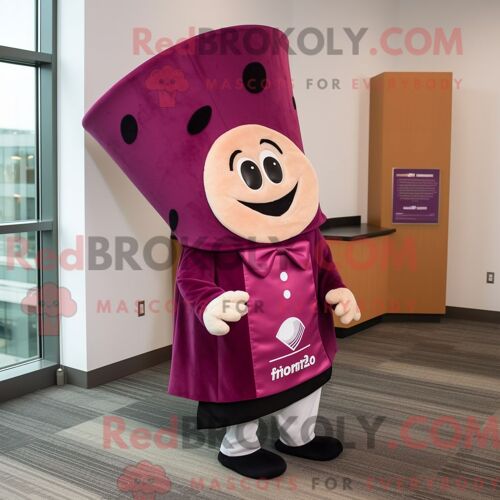 Personnage Mascotte Redbrokoly D Un Sanglier Noir Habillé D Un Sweat Et De Pinces À Chaussures