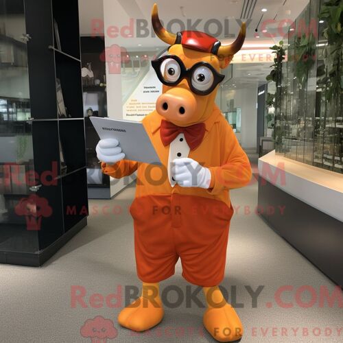 Personnage Mascotte Redbrokoly D Un Panda Rouge Bleu Ciel Habillé D Une Jupe Crayon Et De Châles