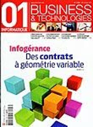 01 Informatique 2068 : Infogérance, Des Contrats À Géométrie Variable