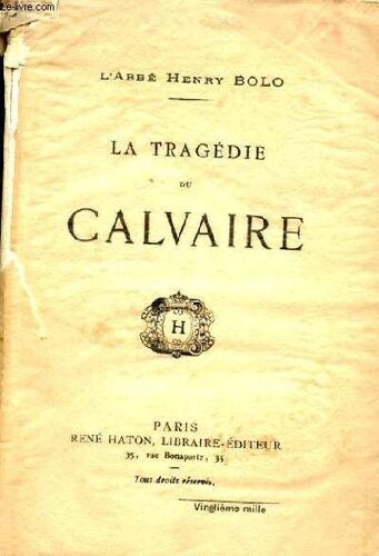 La Tragedie Dy Calvaire