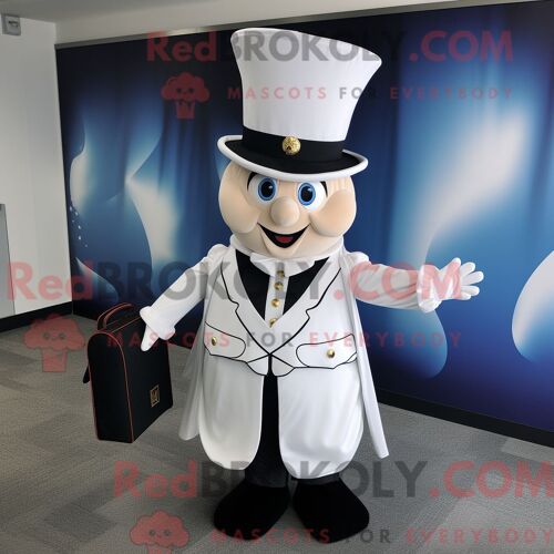 Costume De Mascotte Redbrokoly De Framboise Rose Personnage Habillé D Une Robe Taille Empire Et D Un Porte-Monnaie