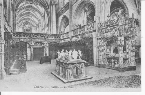 Bourg-En-Bresse -  Eglise De Brou - 1er Choix - 6 Cpa - Ref 061145