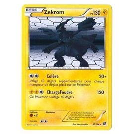 Zekrom Base Holo 'noir&blanc' 130 Pv 47/114