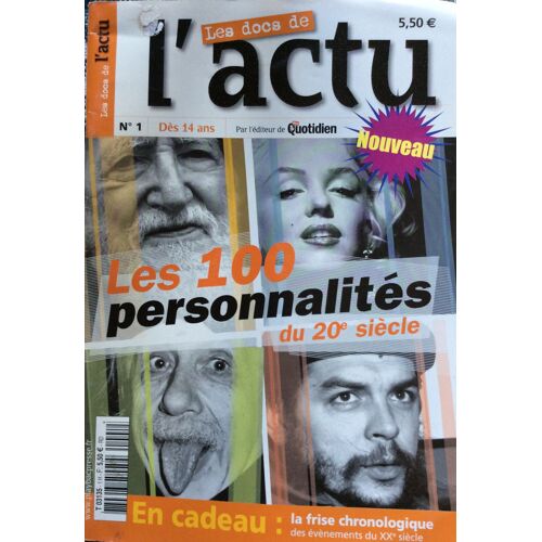 Numéro 1 Du Magasin Pour Ados "Les Docs De L'actu"