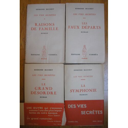 Les Vies Secrètes - Complet En 5 Tomes