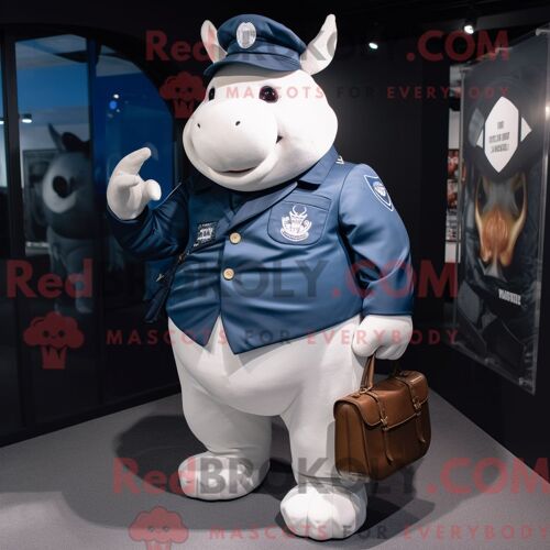 Personnage Mascotte Redbrokoly De Lanceur De Couteaux Noir Habillé Avec Un Jean Et Des Montres Intelligentes