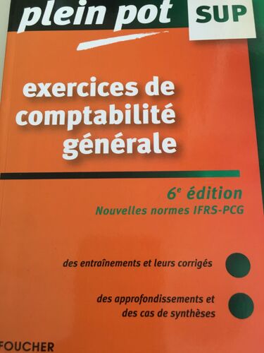 Exercices De Comptabilité Générale
