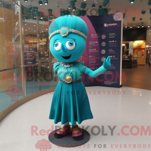 Costume De Mascotte Redbrokoly De Vache En Jersey Vert Forêt Personnage Habillé Avec Un Pantalon De Jogging Et Des Bracelets De Cheville