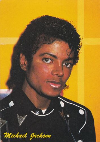 Mickael Jackson Carte Postale