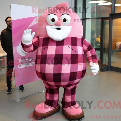 Personnage De Costume De Mascotte Redbrokoly De Cyan Fox Habillé Avec Un Rash Guard Et Des Bracelets De Cheville