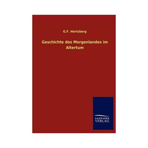 Geschichte Des Morgenlandes Im Altertum