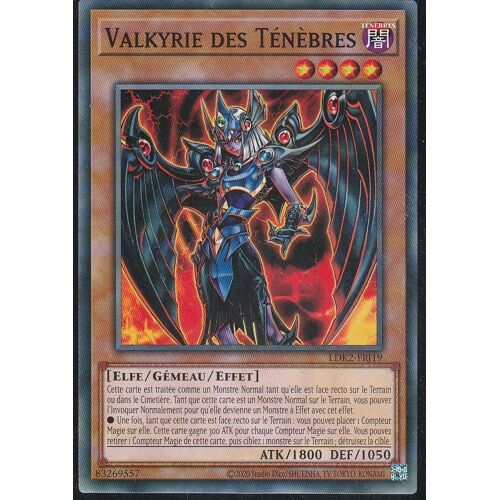 Carte Yu-Gi-Oh - Valkyrie Des Ténèbres - Ldk2-Frj19