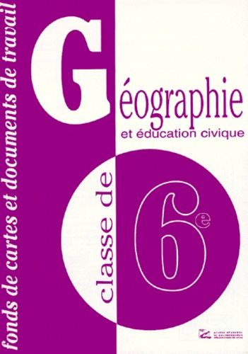 Géographie Et Éducation Civique 6e - Fonds De Cartes Et Documents De Travail