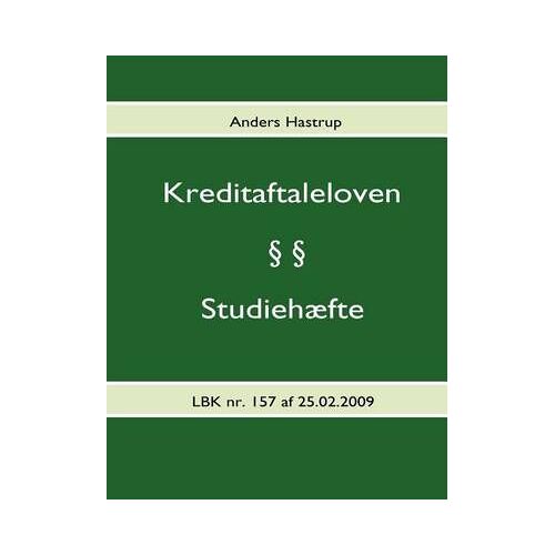 Kreditaftaleloven - Studiehæfte