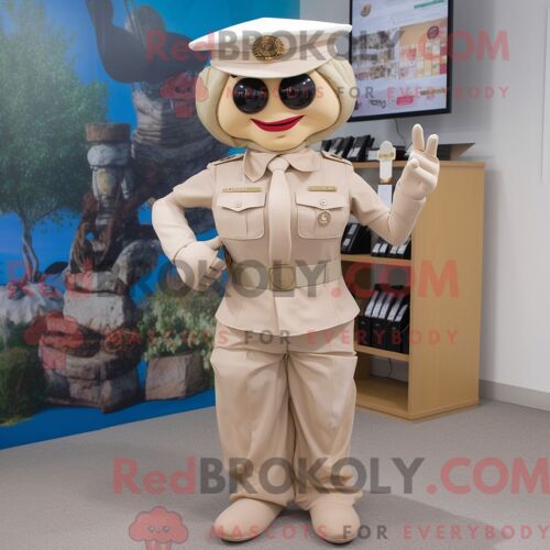 Costume De Mascotte Redbrokoly De Chevalier Médiéval Cyan Habillé D Une Chemise En Jean Et De Pinces À Cheveux