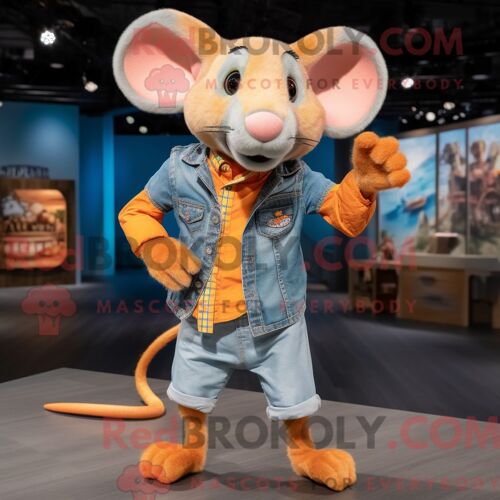 Costume De Mascotte Redbrokoly De Canard De Barbarie Marron Personnage Habillé D Un Legging Et De Coussinets De Pieds