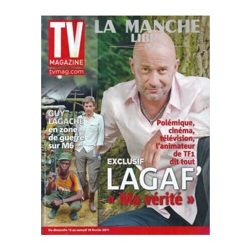 Tv Magazine Ouest "La Manche Libre" Lagaf' Guy Lagache Michel Boujenah Mergault Palmade