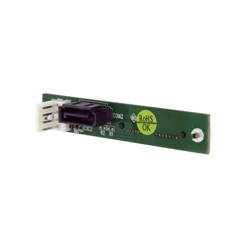 StarTech.com Adaptateur Slimline SATA vers SATA avec alimentation SP4 - Monture a vis - Adaptateur ATA - SATA Slimline (F) pour alimentation interne 4 plots, SATA (M) - noir