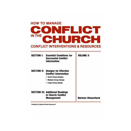 Ht Manage Conflict In The Chur