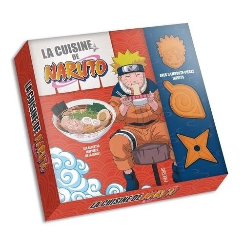 La Cuisine De Naruto - Coffret Avec 3 Emporte-Pièces Inédits