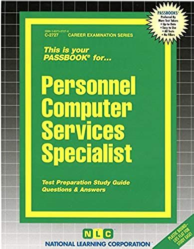 Personnel Computer Services Specialist: Passbooks Study Guide