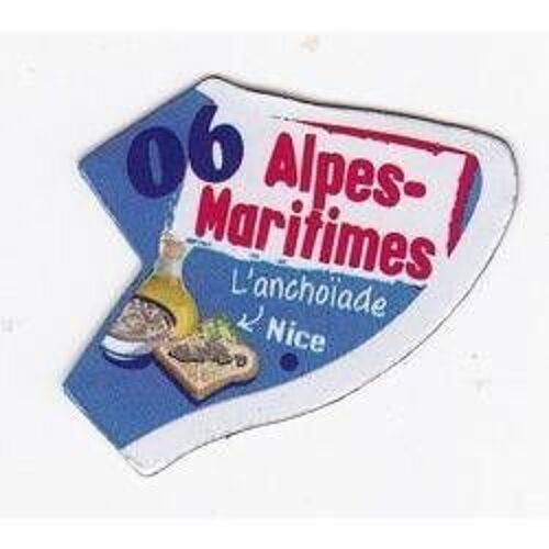Magnet Le Gaulois Depart'aimant 06 Alpes-Maritimes Collection 2018
