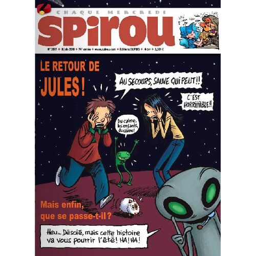 Spirou 3817 : Le Retour De Jules !